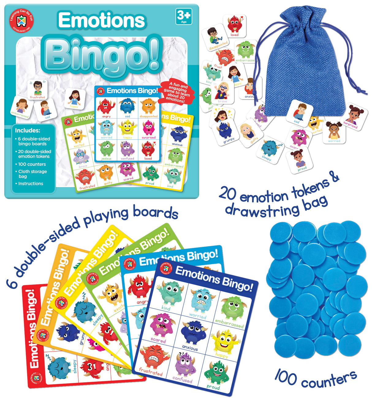 Emotions Bingo! - Educational Vantage