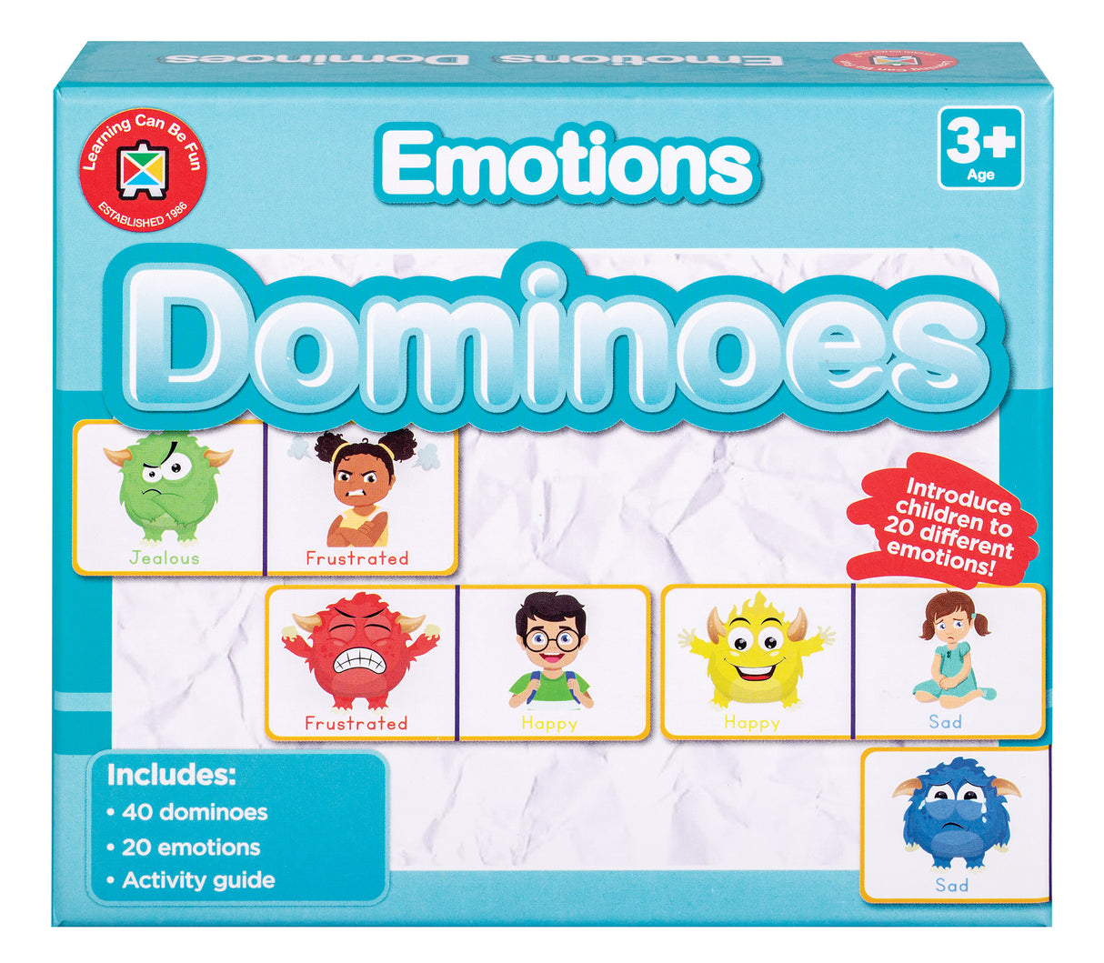Emotions Dominoes - Educational Vantage