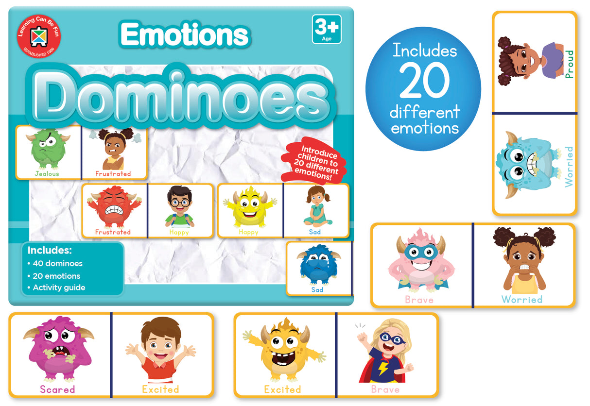 Emotions Dominoes - Educational Vantage