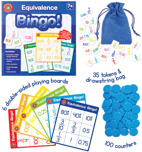 Equivalence Bingo - Educational Vantage