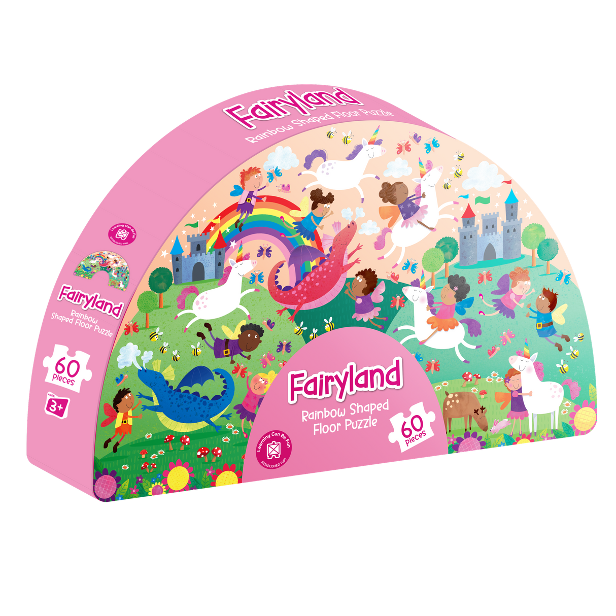 Fairyland: Rainbow Shaped Floor Puzzle - Educational Vantage