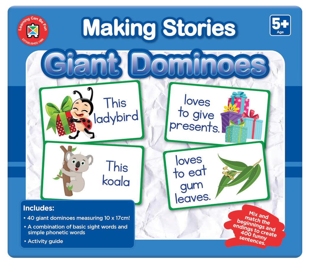 Making Stories Giant Dominoes - Educational Vantage