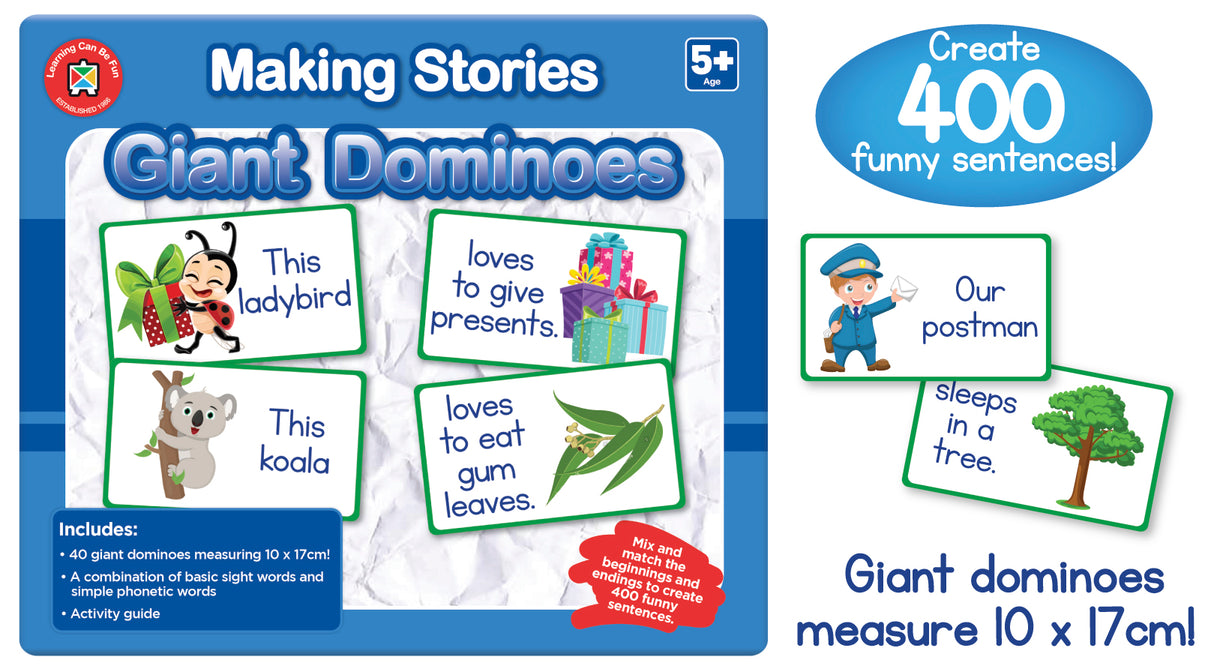 Making Stories Giant Dominoes - Educational Vantage