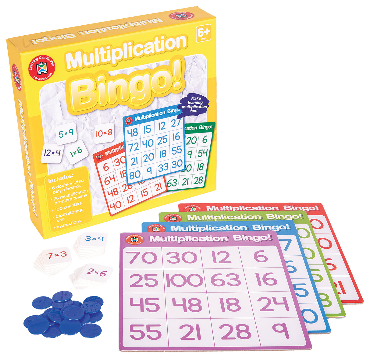 Multiplication Bingo - Educational Vantage