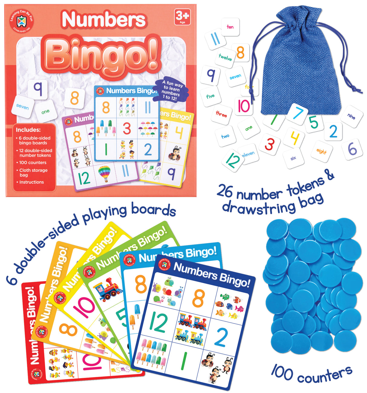 Numbers Bingo - Educational Vantage