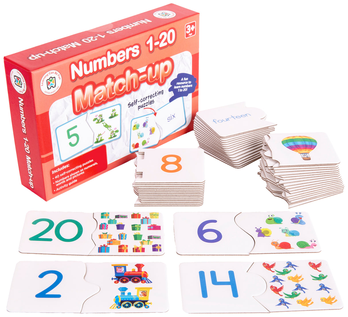Numbers 1-20 Match-up - Educational Vantage