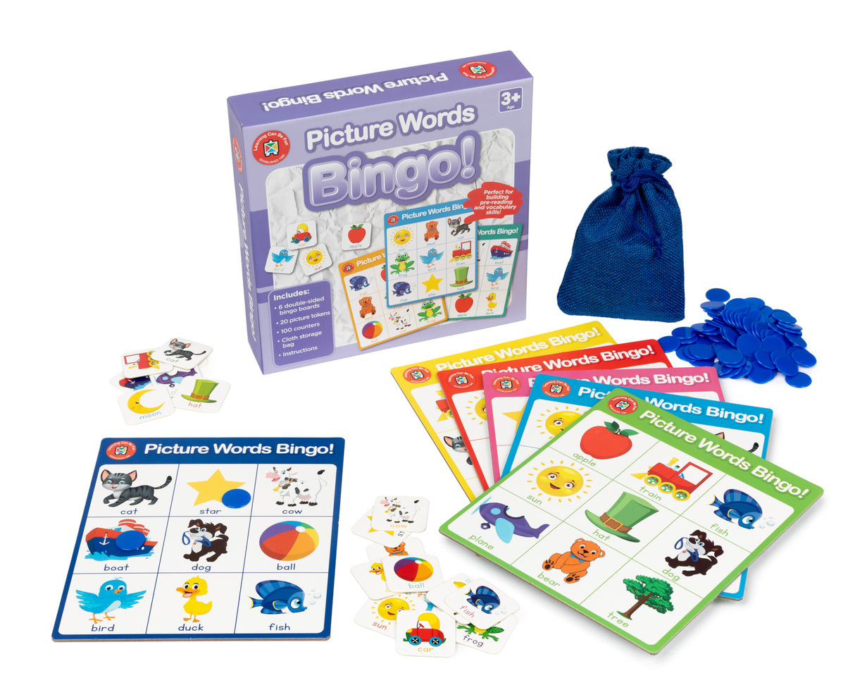 Picture Words Bingo! - Educational Vantage