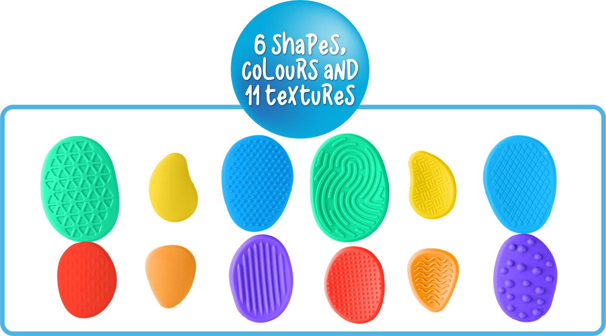 Textured Calming Stones Set - Educational Vantage