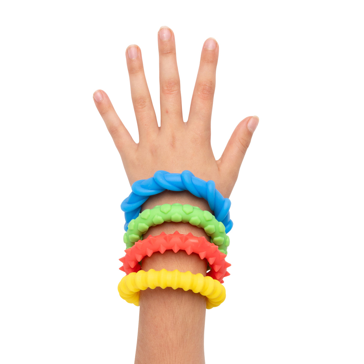 Textured Fidget Bracelets Set - Educational Vantage