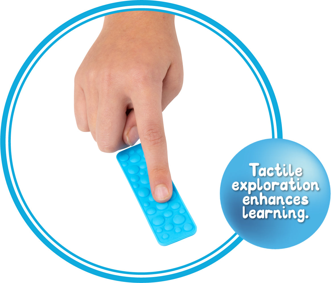 Textured Fidget Strips Set - Educational Vantage