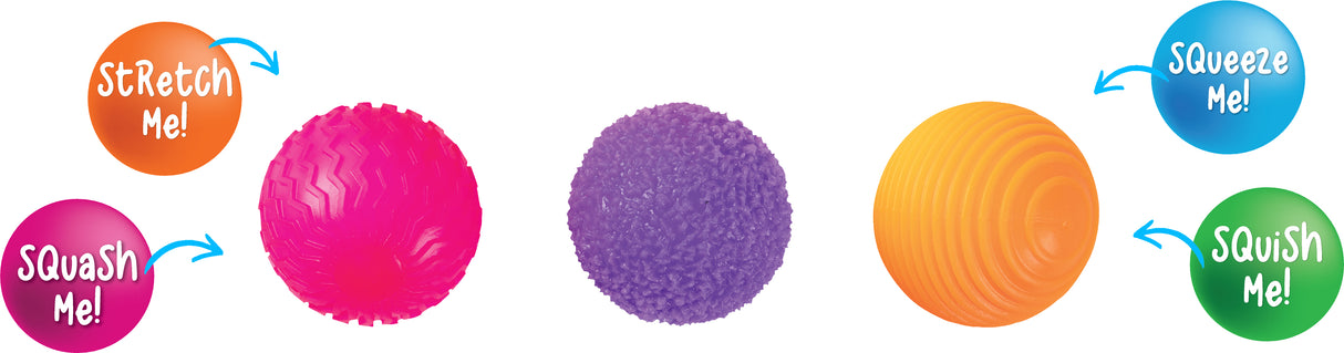 Mindful Monster Balls Pink - Educational Vantage