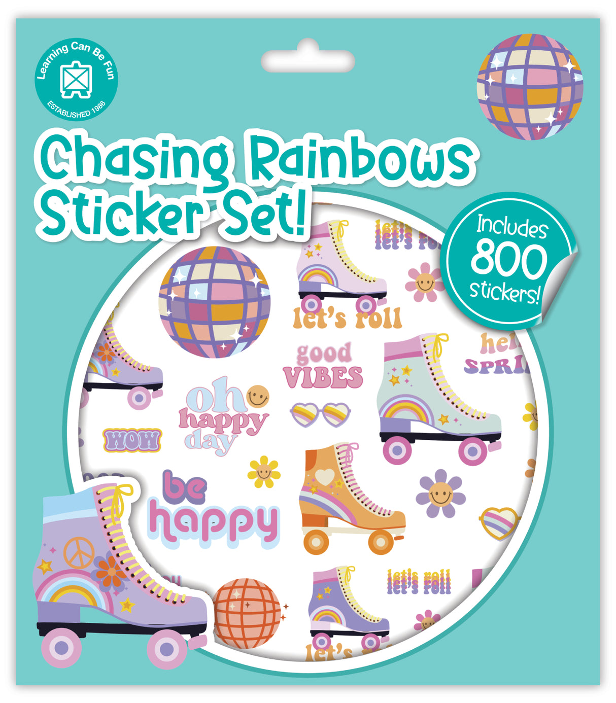 Chasing Rainbows Sticker Set - Educational Vantage
