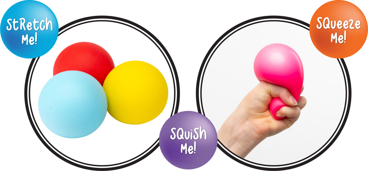 Rainbow Squishy Sensations Jar - Educational Vantage