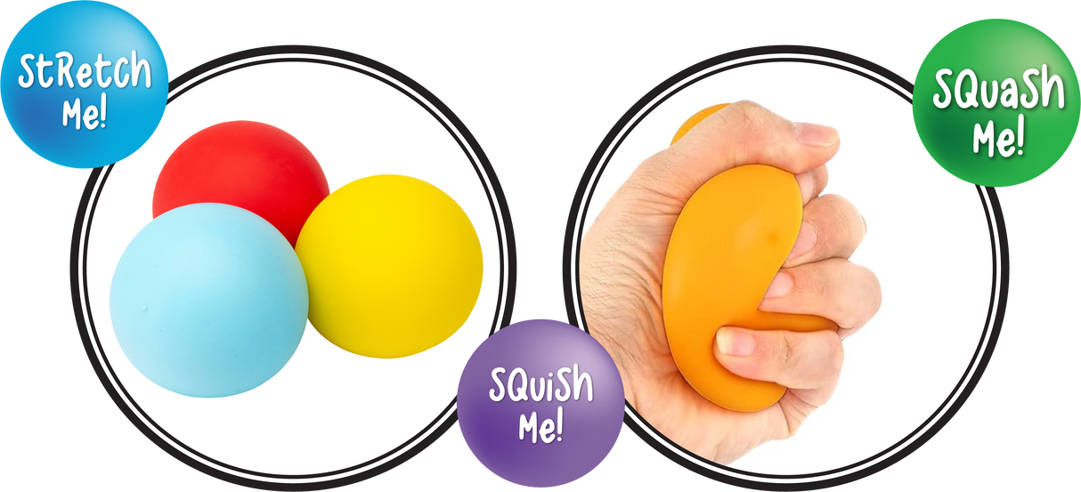 Rainbow Squishy Sensations Set - Educational Vantage