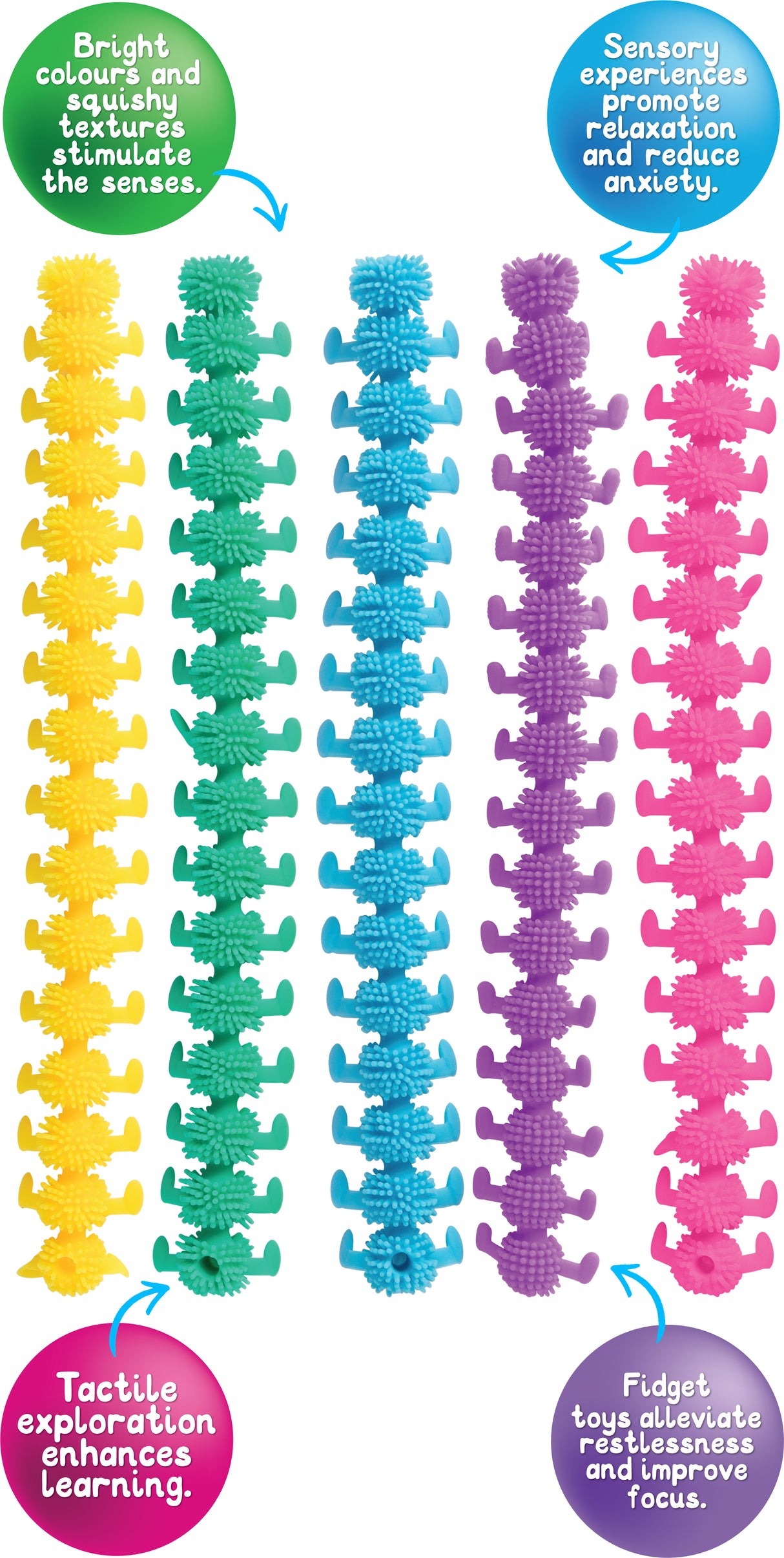 Stretch Caterpillars - Educational Vantage