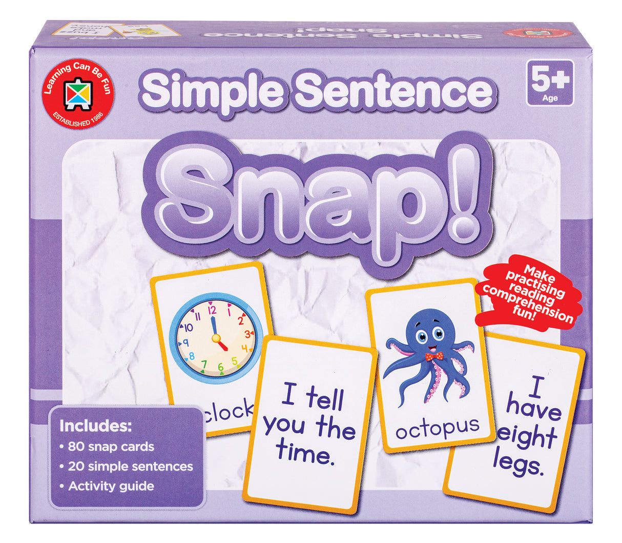 Simple Sentence Snap! - Educational Vantage