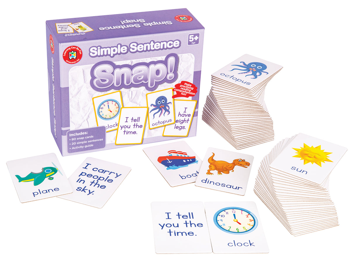 Simple Sentence Snap! - Educational Vantage