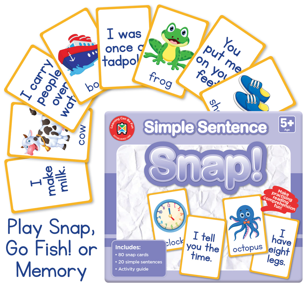 Simple Sentence Snap! - Educational Vantage