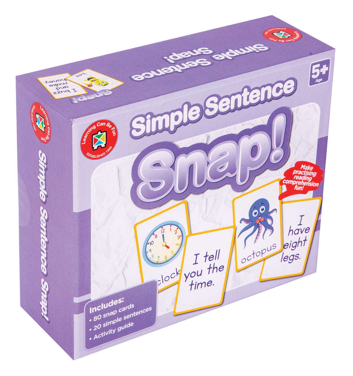 Simple Sentence Snap! - Educational Vantage