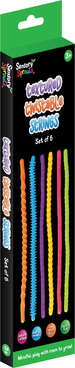 Textured Twistable Strings Set - Educational Vantage