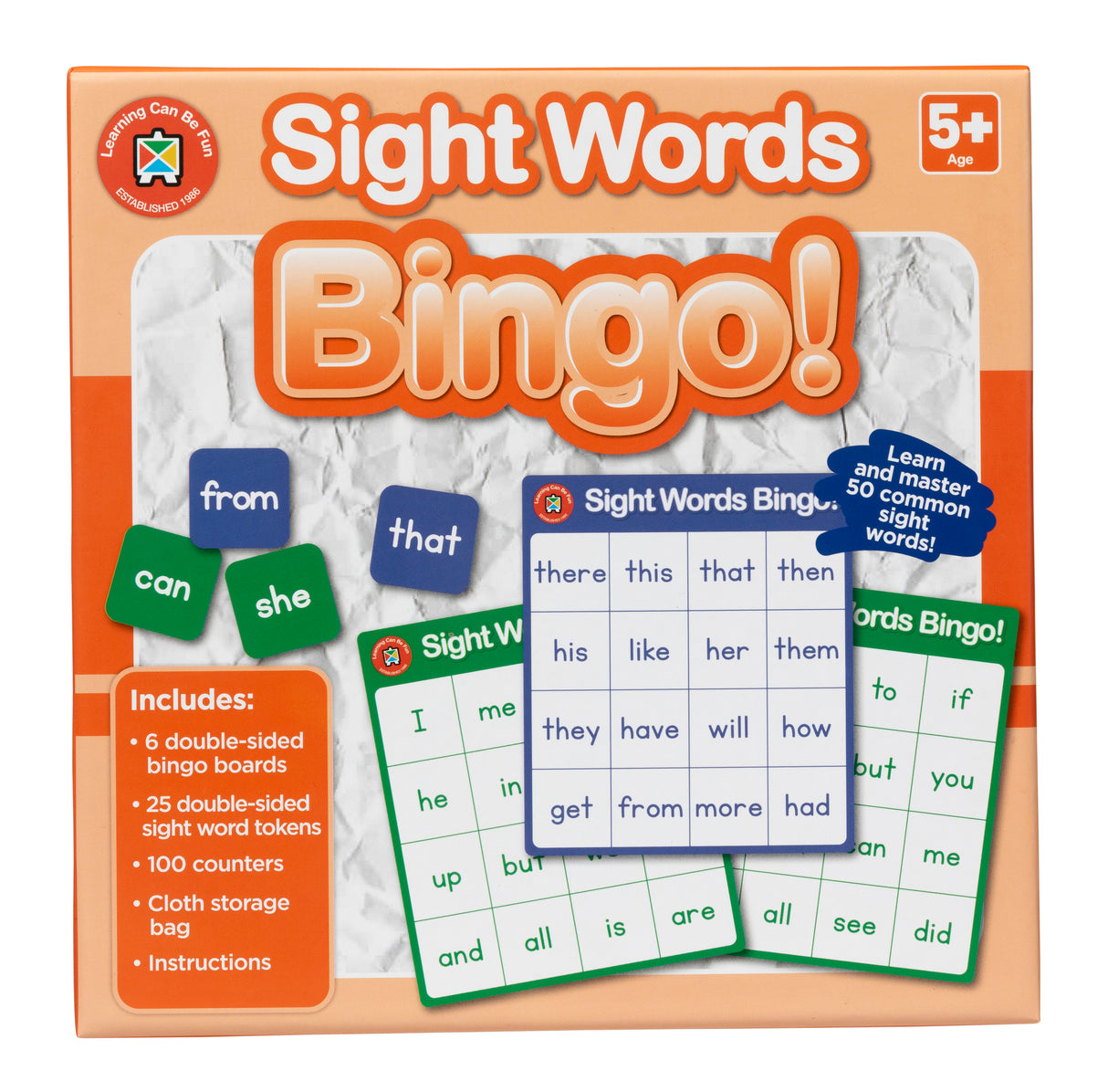 Sight Words Bingo! - Educational Vantage