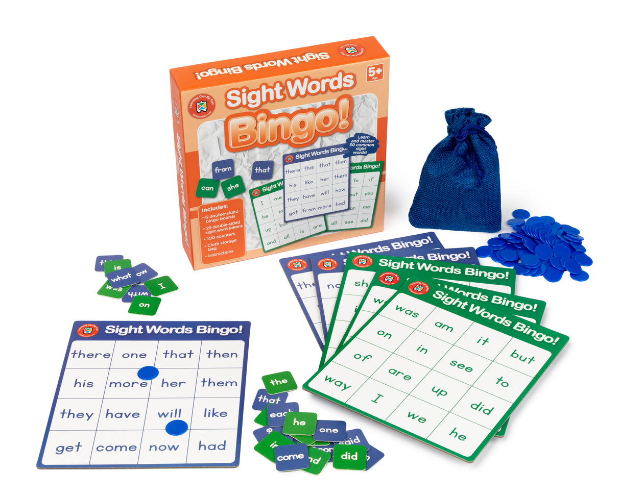 Sight Words Bingo! - Educational Vantage