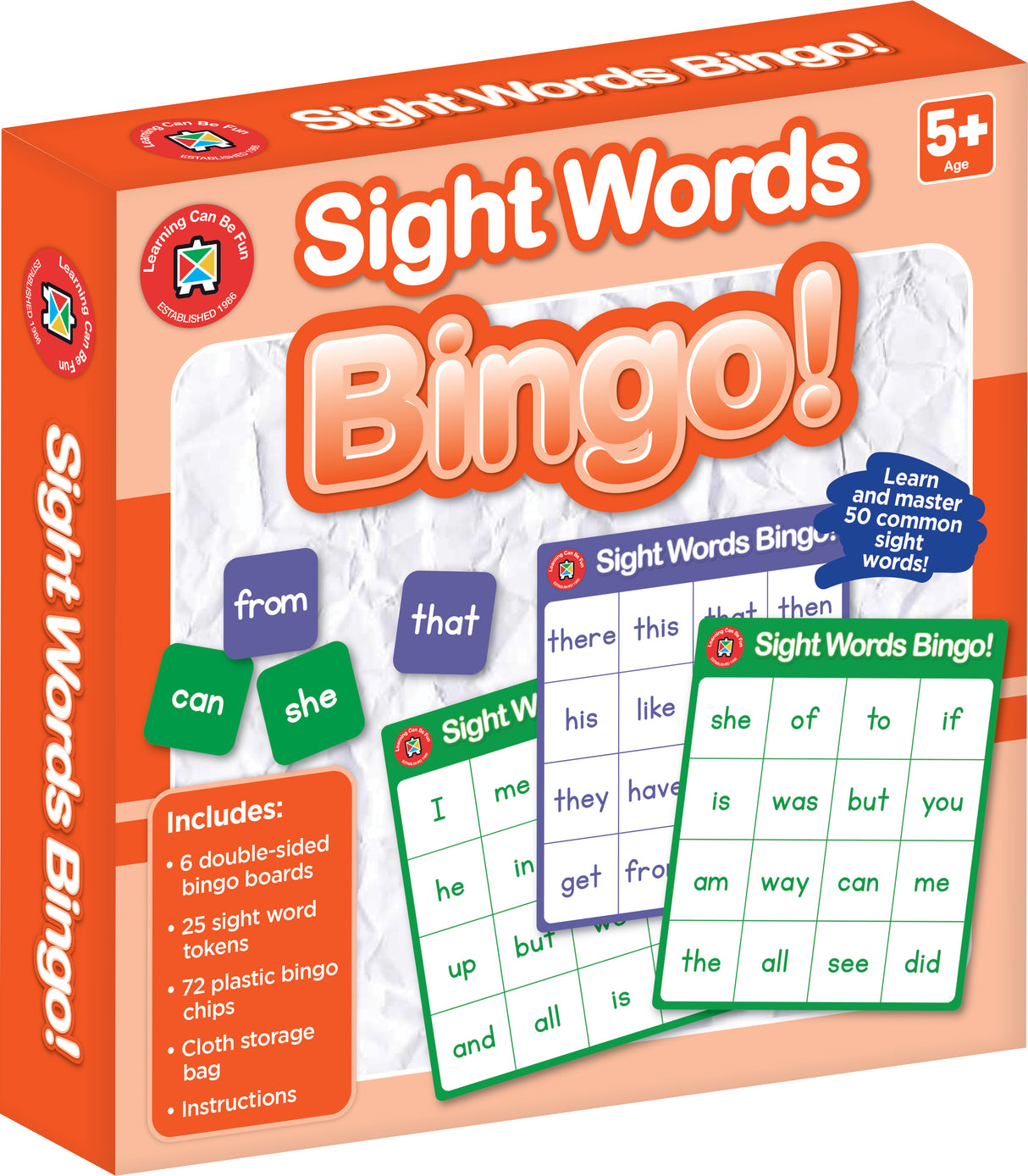 Sight Words Bingo! - Educational Vantage