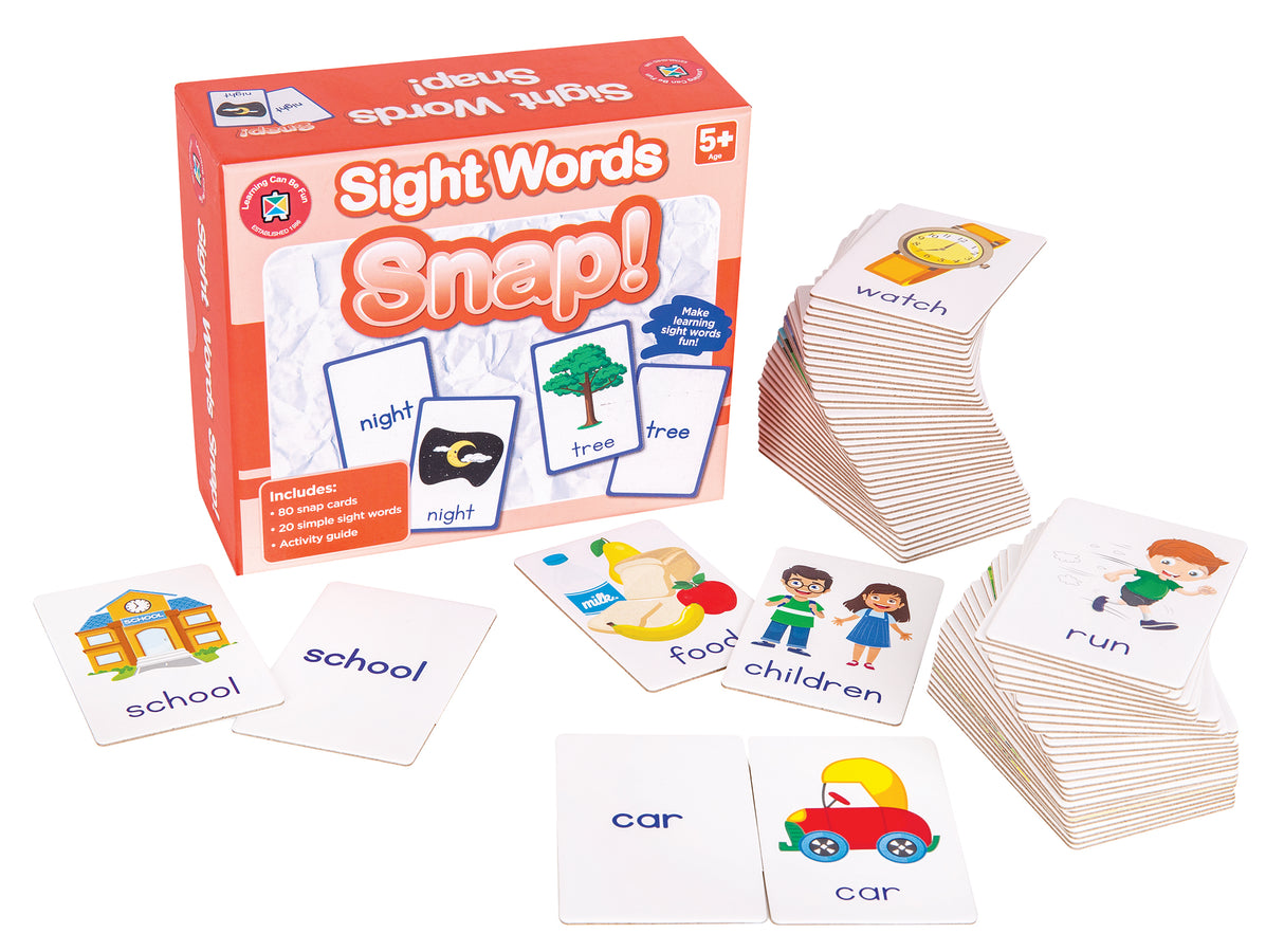 Sight Word Snap - Educational Vantage
