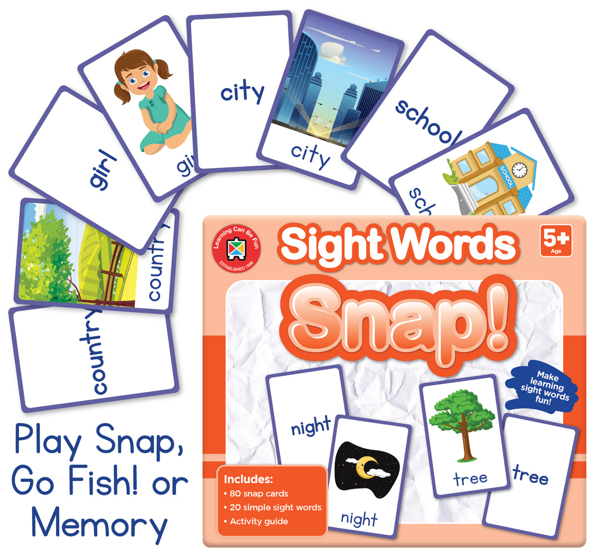 Sight Word Snap - Educational Vantage