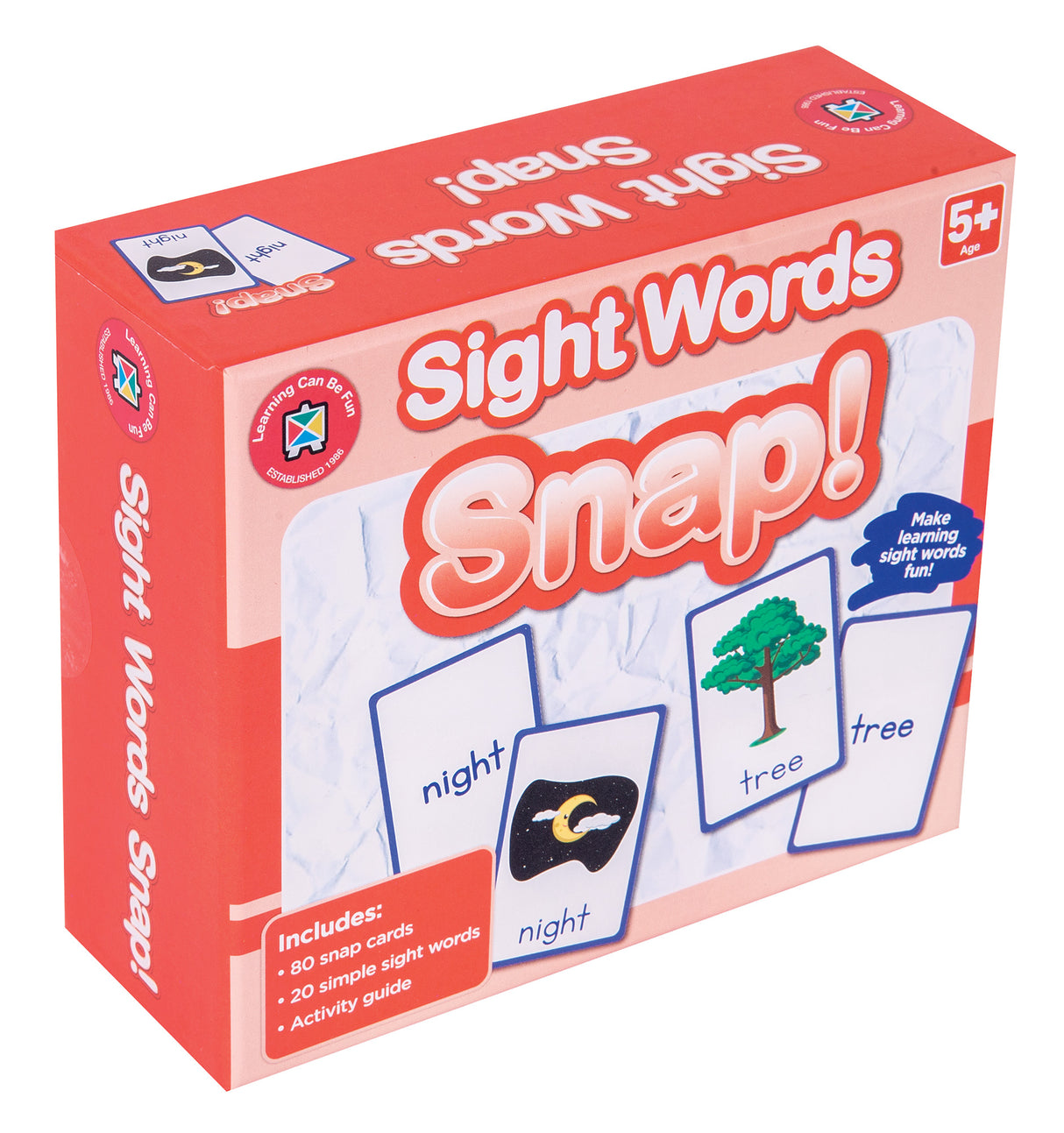 Sight Word Snap - Educational Vantage