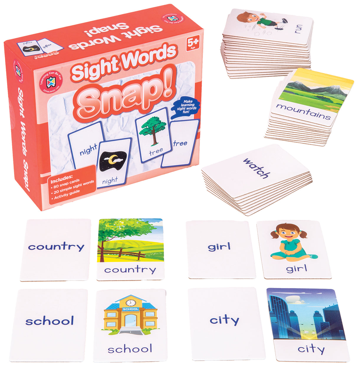 Sight Word Snap - Educational Vantage