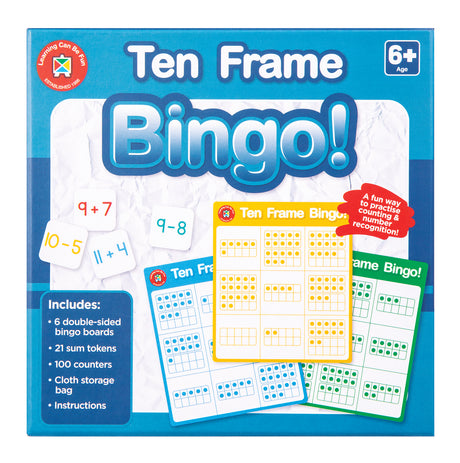 Ten Frame Bingo - Educational Vantage