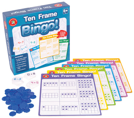 Ten Frame Bingo - Educational Vantage