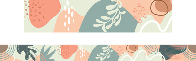 Earthy Abstract Border - Educational Vantage