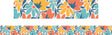 Floral Bloom Abstract Border - Educational Vantage