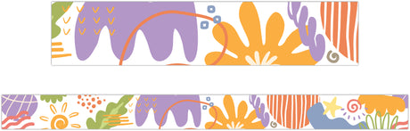 Wild Abstract Border - Educational Vantage