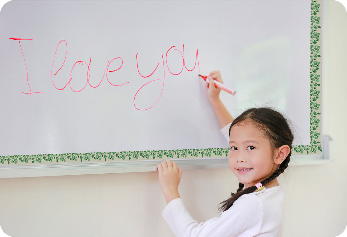 Eucalyptus Essentials Magnetic Border - Educational Vantage