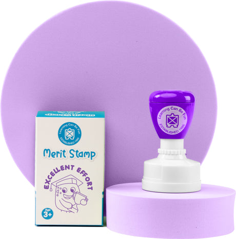 Giggle & Grow Excellent Effort Merit Stamp - Educational Vantage