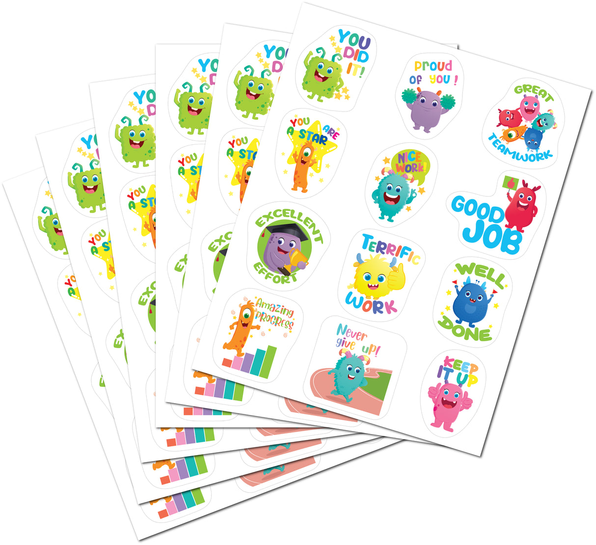 Giggle & Grow Merit Sticker Book - Educational Vantage