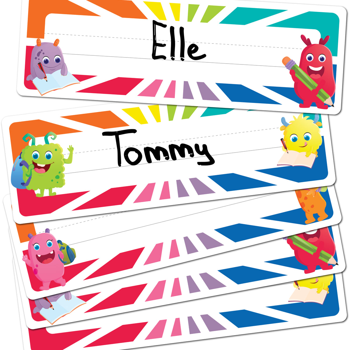 Giggle & Grow Adhesive Name Plates