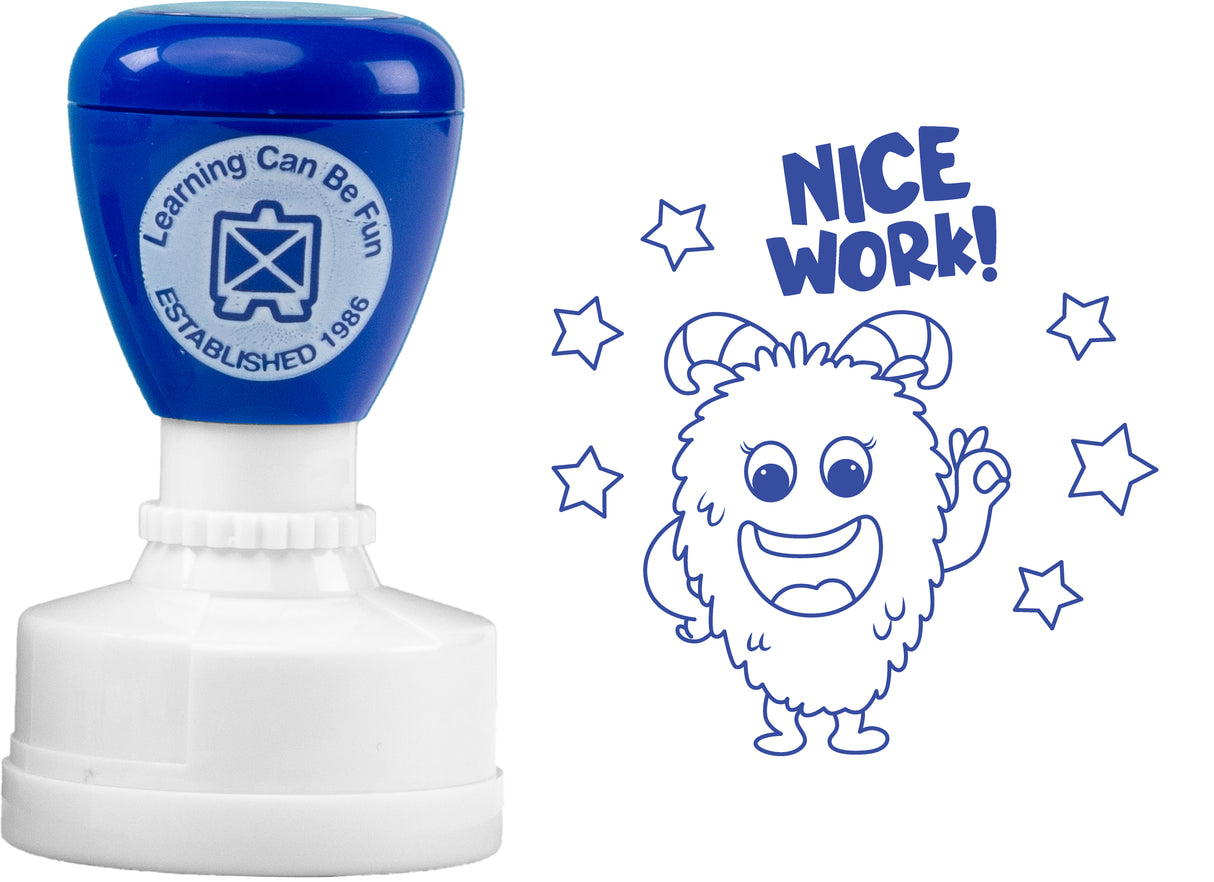 Giggle & Grow Nice Work Merit Stamp - Educational Vantage