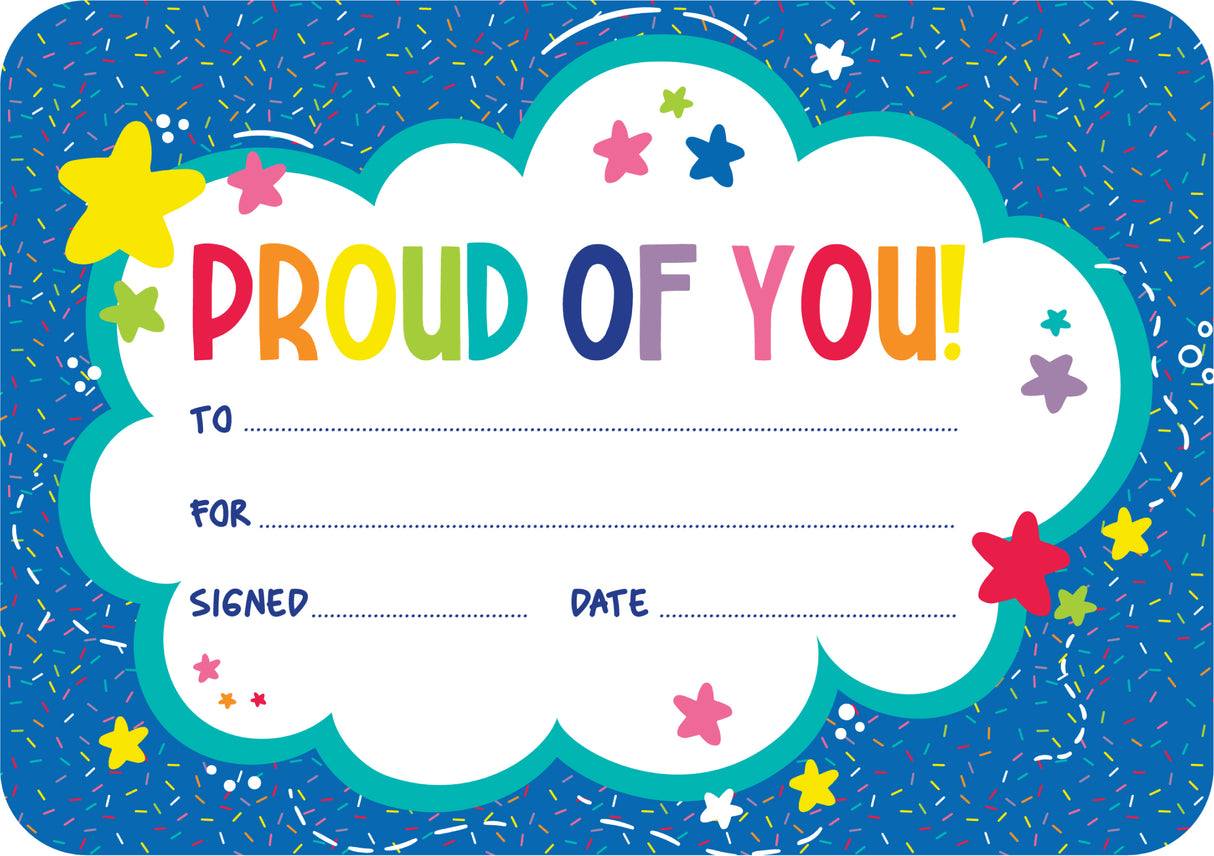 Giggle & Grow Proud of You Certificates - Educational Vantage