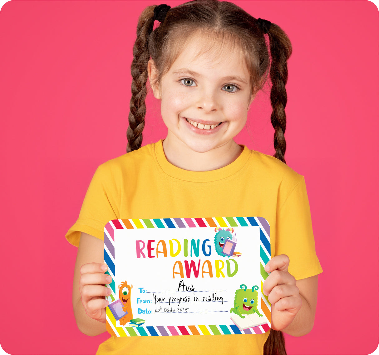 Giggle & Grow Reading Award Certificates - Educational Vantage