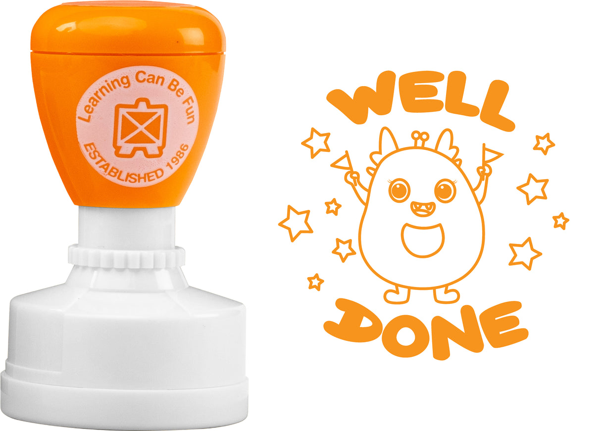 Giggle & Grow Well Done Merit Stamp - Educational Vantage