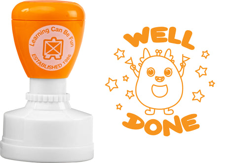 Giggle & Grow Well Done Merit Stamp - Educational Vantage
