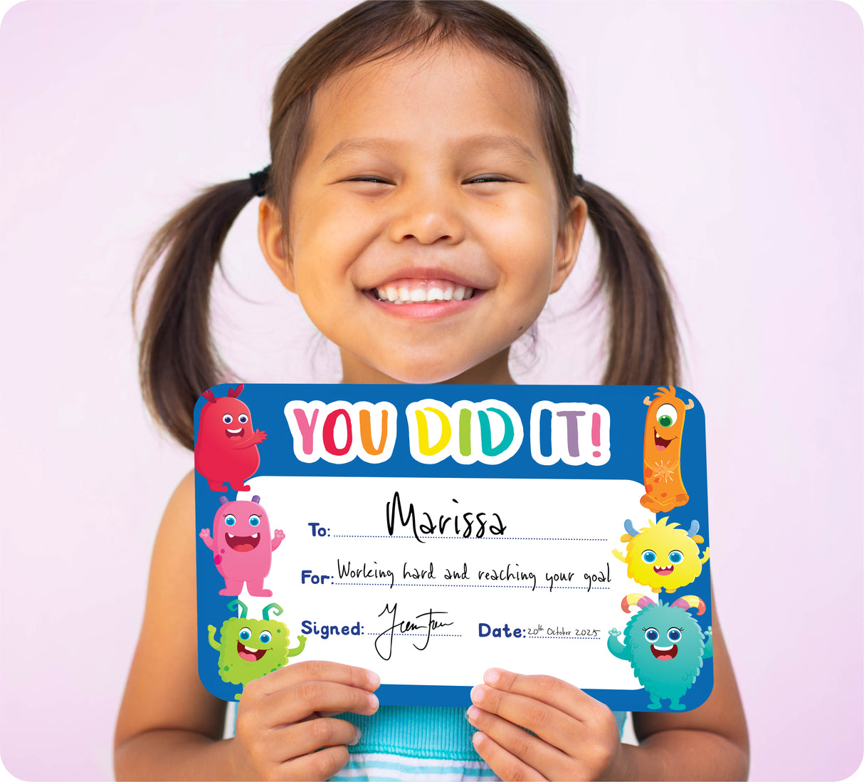 Giggle & Grow You Did It Certificates - Educational Vantage