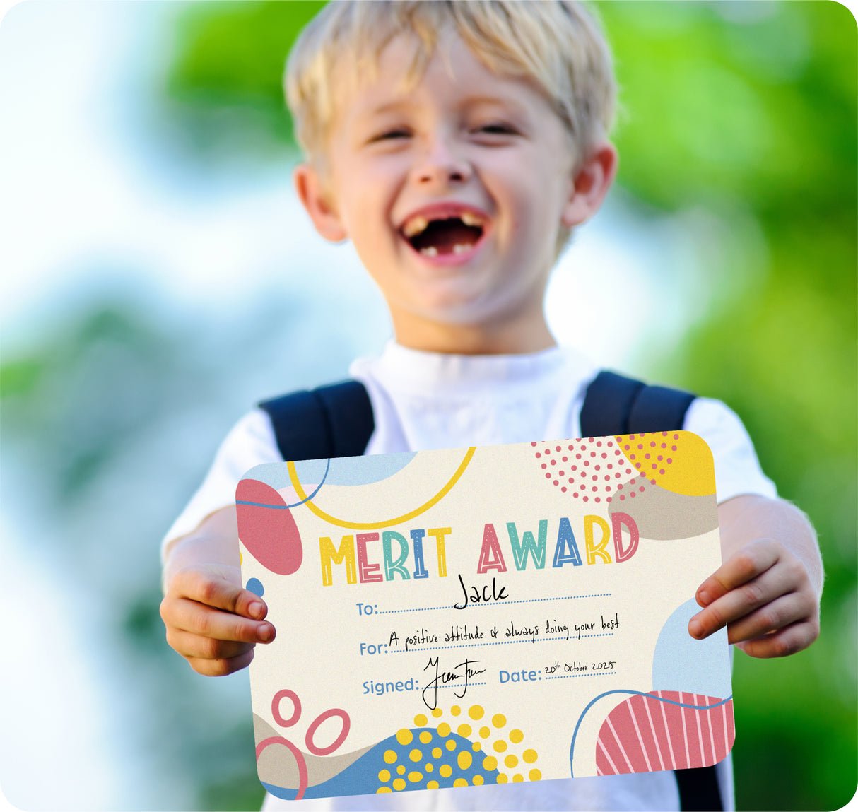 Growing Minds Merit Award Certificates - Educational Vantage