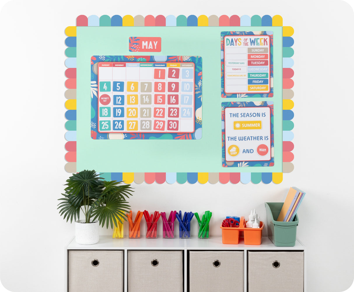 Growing Minds Scalloped Border - Educational Vantage