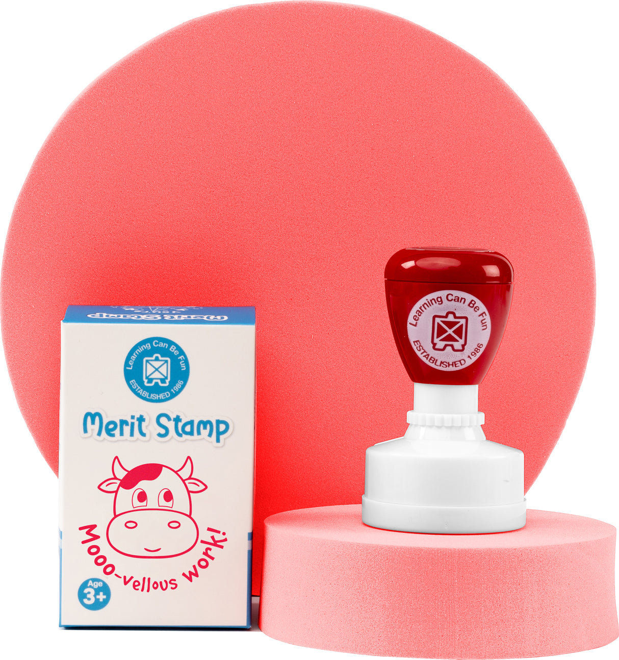 Moo-vellous Work Merit Stamp - Educational Vantage