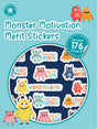 Monster Motivation Merit Sticker Book - Educational Vantage